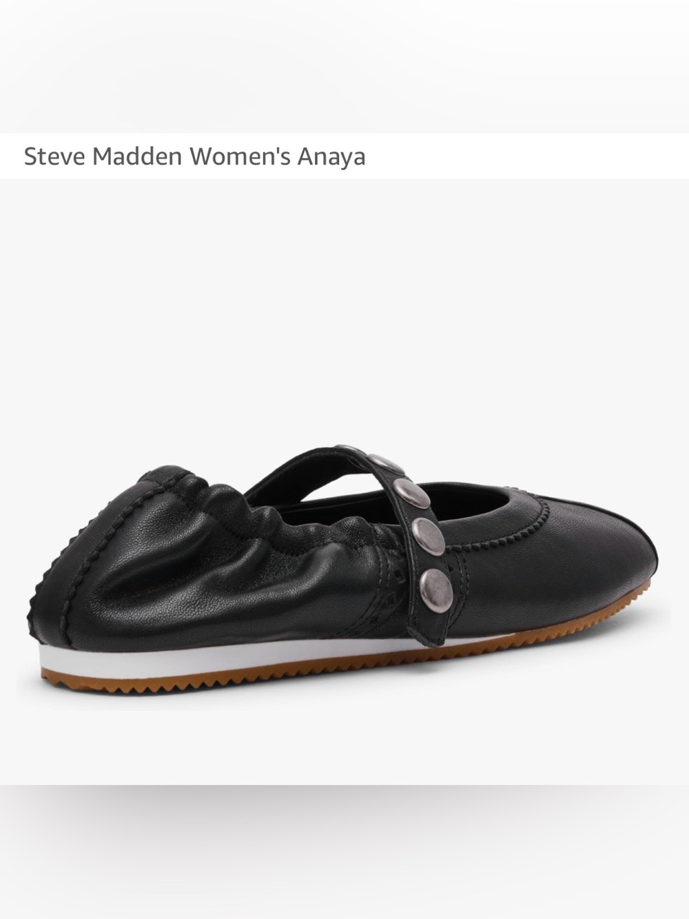 Steve Madden Anaya Leather Ballet Flat